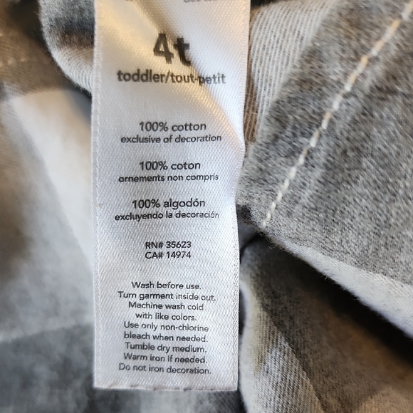 Carter's Black and White Checkered Kids Shirt - Picture 11 of 12